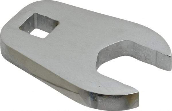 Proto - 24mm 1/2" Drive Full Polish Chrome Open End Crowfoot Wrench - 2.8" OAL - Industrial Tool & Supply