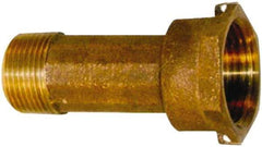 Legend Valve - 3/4" Pipe, Water Meter Coupling - Bronze - Industrial Tool & Supply