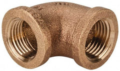 Legend Valve - Class 125, 1/2" Internal Pipe, Bronze 90° Elbow - FNPT x MNPT - Industrial Tool & Supply