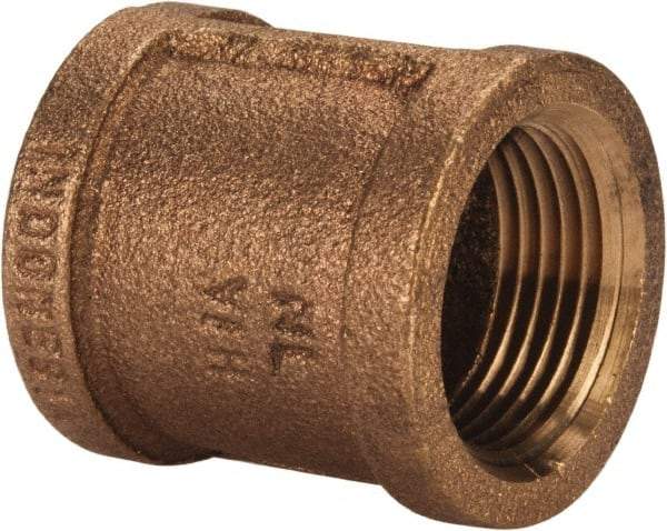 Legend Valve - Class 125, 3/4" Internal Pipe, Bronze Coupling - FNPT x FNPT x FNPT - Industrial Tool & Supply