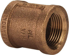 Legend Valve - Class 125, 3/4" Internal Pipe, Bronze Coupling - FNPT x FNPT x FNPT - Industrial Tool & Supply