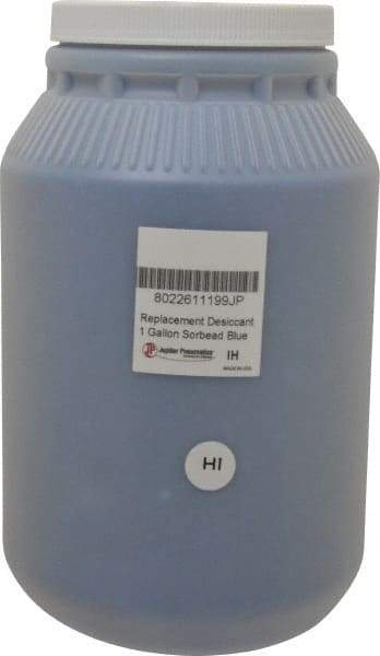 PRO-SOURCE - 1 Gal Air Dryer Jug Sorbead Blue Desiccant - For Use with Jupiter Pneumatics Desiccant Dryers - Industrial Tool & Supply