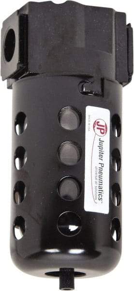 PRO-SOURCE - Filter Automatic Drop Leg Drain with Poly Bowl - 6-1/2" High x 2-3/4" Wide, For Use with Compressed Air Systems - Industrial Tool & Supply