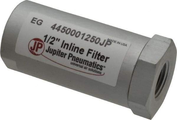 PRO-SOURCE - 1/2" Outlet, 500 Max psi, Inline Filters, Regulators & Lubricators - Inline Filters, 3-1/4" Long x 1-1/2" Wide - Industrial Tool & Supply