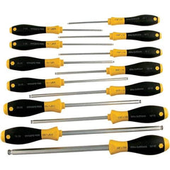 Wiha - 13 Piece Ball Hex Screwdriver Set - Comes in Box - Industrial Tool & Supply