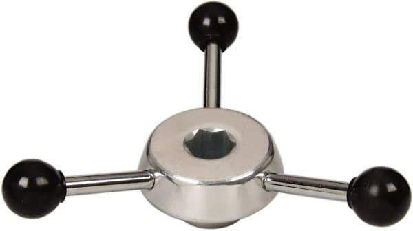 Gibraltar - 1 Piece Vise Handle - Aluminum, Steel, 7/8" Hex - Industrial Tool & Supply