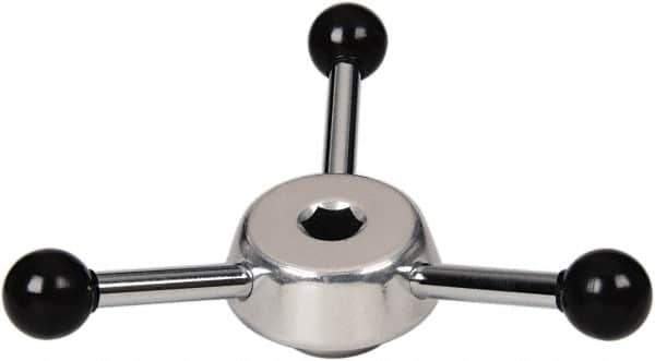 Gibraltar - 1 Piece Vise Handle - Aluminum, Steel, 5/8" Hex - Industrial Tool & Supply