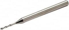 Seco - 0.5mm, 130° Point, Solid Carbide Micro Drill Bit - Industrial Tool & Supply