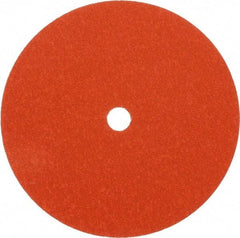 Norton - 9-1/8" Diam 7/8" Hole 50 Grit Fiber Disc - Ceramic, Series R980P - Industrial Tool & Supply
