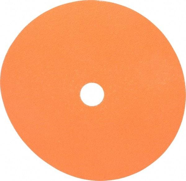 Norton - 7" Diam 7/8" Hole 60 Grit Fiber Disc - Medium Grade, Ceramic, Series R980P - Industrial Tool & Supply