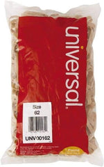 UNIVERSAL - 2-1/2" Circumference, 1/4" Wide, Standard Office Rubber Band Strapping - 490 Pieces - Industrial Tool & Supply