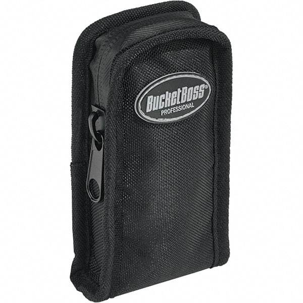 Bucket Boss - 1 Pocket Mobile Carrier Holster - Nylon, Black - Industrial Tool & Supply