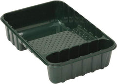 Premier Paint Roller - 6-1/2" Roller Compatible Paint Roller Tray - 1 Pt Capacity, 7" Wide, Plastic - Industrial Tool & Supply