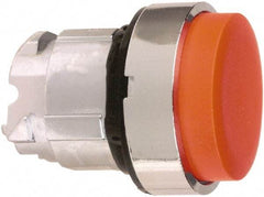 Schneider Electric - 22mm Mount Hole, Extended Straight, Pushbutton Switch Only - Round, Red Pushbutton, Maintained (MA) - Industrial Tool & Supply