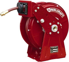 Reelcraft - 50' Spring Retractable Hose Reel - 300 psi, Hose Included - Industrial Tool & Supply