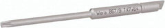 Wera - 4mm Drive, Torx Precision Screwdriver Bit - 2-1/2" OAL - Industrial Tool & Supply