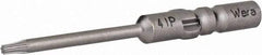 Wera - 4mm Drive, Torx Plus Precision Screwdriver Bit - 1-9/16" OAL - Industrial Tool & Supply