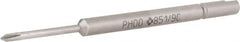 Wera - 4mm Drive #00 Point Precision Phillips Bit - Industrial Tool & Supply