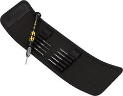 Wera - 11 Piece Hex, Phillips, Slotted & Torx Screwdriver Set - Blade Sizes: Width mm 1.5, 2 & 3, Bit Sizes: Hex mm 1.5 & 2, Torx 5 & 6 - Industrial Tool & Supply