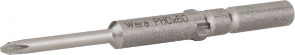 Wera - 5mm Drive #0 Point Precision Phillips Bit - Industrial Tool & Supply