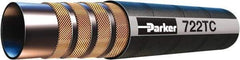 Parker - -12 Hose Size, 3/4" ID x 1.21" OD, 4,000 psi Work Pressure Hydraulic Hose - 4-3/4" Radius, Synthetic Rubber, -40°F to 257°F - Industrial Tool & Supply