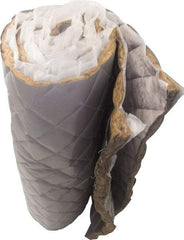 Singer Safety - 25' Long x 48" Wide, Fiberglass Roll - ASTM E-84 Specification, Metallic Gray - Industrial Tool & Supply