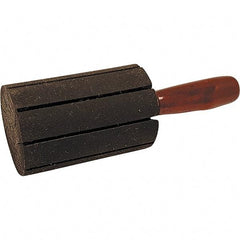 Dynabrade - 1-1/2" Wide x 1" Diam, Expander Wheel Spiral Band Drum - 1/4" Shank Diam, 12,000 RPM - Industrial Tool & Supply