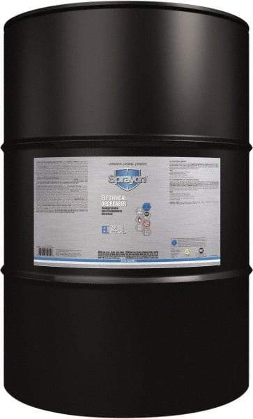 Sprayon - 55 Gallon Drum Electrical Grade Cleaner/Degreaser - 85°F Flash Point, Flammable, Food Grade - Industrial Tool & Supply