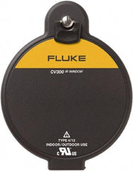Fluke - 3\x94 Diam, Infrared Viewing Window - 5.62" View Area, .08\x94 Thickness, Use with Fluke IR Cameras - Industrial Tool & Supply