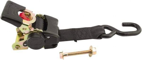 Erickson Manufacturing - 5-1/2' Long x 2" Wide, 4,000 Lb Basket Capacity, Polyester Web Sling - Black - Industrial Tool & Supply