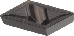 Kennametal - NPGR51 FP Grade KCM25 Carbide Turning Insert - TiN/TiCN/Al2O3 Finish, Parallelogram, 1/8" Thick, 1/64" Corner Radius - Industrial Tool & Supply