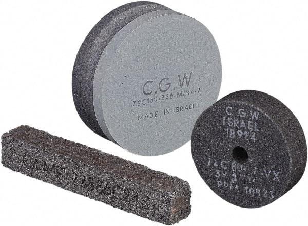 Camel Grinding Wheels - 24 Grit Silicon Carbide Rectangular Dressing Stick - 6 x 1 x 1, Coarse Grade, Vitrified Bond - Industrial Tool & Supply
