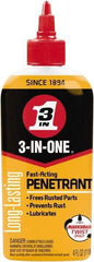 3-IN-ONE - 4 oz Bottle Synthetic Penetrant/Lubricant - Brown, 500°F Max - Industrial Tool & Supply