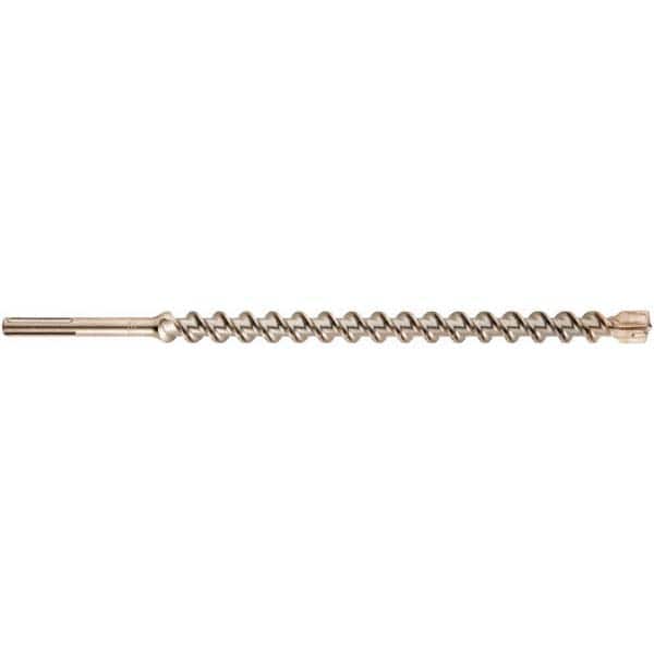Milwaukee Tool - 1-1/2" Diam, SDS-Max Shank, Carbide-Tipped Rotary & Hammer Drill Bit - Industrial Tool & Supply