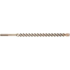 Milwaukee Tool - 1" Diam, SDS-Max Shank, Carbide-Tipped Rotary & Hammer Drill Bit - Industrial Tool & Supply