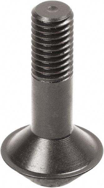 Jergens - M10, Steel, Uncoated, Shoulder Clamp Screw - Use with ZPS - Industrial Tool & Supply