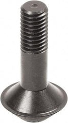 Jergens - M10, Steel, Uncoated, Shoulder Clamp Screw - Use with ZPS - Industrial Tool & Supply