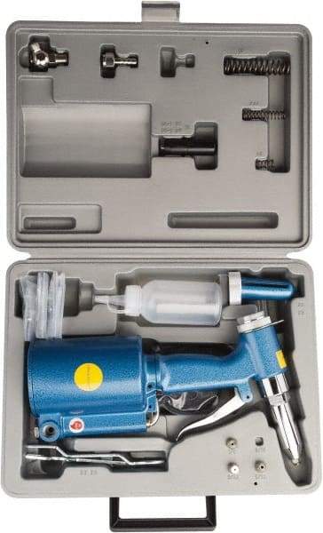 Value Collection - 3/16" Capacity, Air Riveting Hammer - 4 CFM, 9/16" Long Stroke, 1/4" Inlet - Industrial Tool & Supply