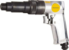 Value Collection - 1/4" Bit Holder, 1,800 RPM, Pistol Grip Handle Air Screwdriver - 2-1/2 to 5.8 Ft/Lb Torque, 1/4" Inlet, 4 CFM - Industrial Tool & Supply