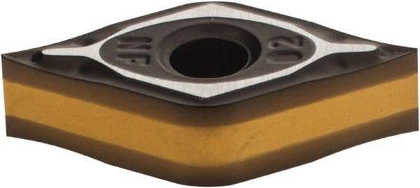 Iscar - DNMG330 NF Grade IC8150 Carbide Turning Insert - TiCN/Al2O3 Finish, 55° Diamond, 3/8" Inscr Circle, 3/16" Thick, 0.008" Corner Radius - Industrial Tool & Supply