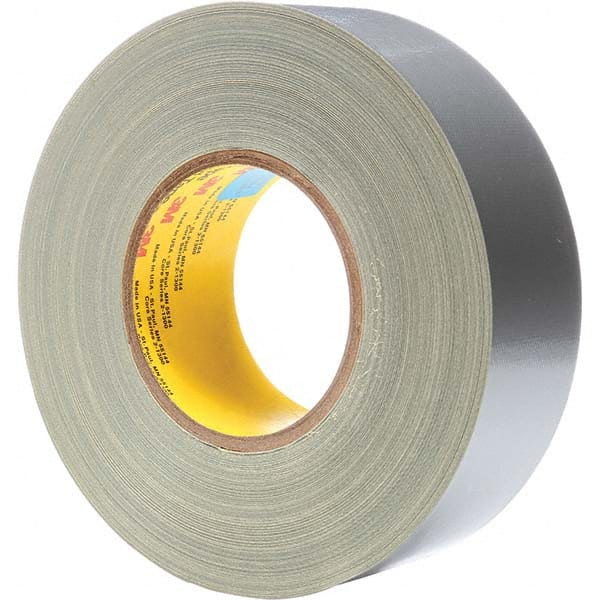 3M - 54.8m x 48mm x 12 mil Silver Polyethylene Cloth Duct Tape - Industrial Tool & Supply