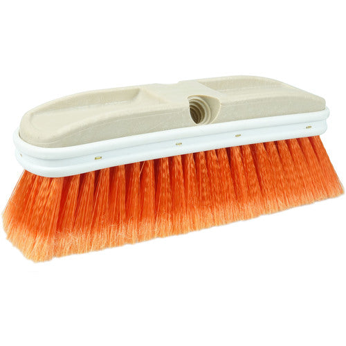 9-1/2″ Truck Wash Brush, Flagged Orange Polystyrene Fill - Industrial Tool & Supply