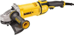 DeWALT - 9" Wheel Diam, 6,500 RPM, Corded Angle & Disc Grinder - 5/8-11 Spindle, 120 Volts - Industrial Tool & Supply