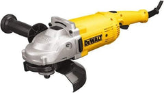 DeWALT - 7" Wheel Diam, 8,500 RPM, Corded Angle & Disc Grinder - 5/8-11 Spindle, 120 Volts - Industrial Tool & Supply