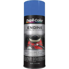 Krylon - 12 oz Ford Blue Automotive Heat Resistant Paint - High Gloss Finish, Comes in Aerosol Can - Industrial Tool & Supply