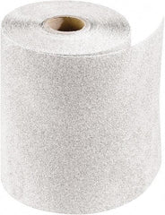 DeWALT - 320 Grit, Aluminum Oxide Adhesive Backed Sanding Sheets - PSA Paper Roll, 2-3/4" x 11 Yds. - Industrial Tool & Supply