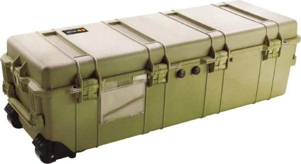 Pelican Products, Inc. - 16-3/32" Wide x 14" High, Long Case - Olive, Polyethylene - Industrial Tool & Supply