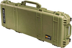 Pelican Products, Inc. - 16" Wide x 6-1/8" High, Long Gun Case - Olive, Polyethylene - Industrial Tool & Supply