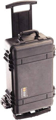 Pelican Products, Inc. - 14-1/2" Wide x 24-1/4" High, Clamshell Hard Case - Black, Polypropylene - Industrial Tool & Supply