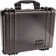 Pelican Products, Inc. - 17-13/64" Wide x 8-13/32" High, Clamshell Hard Case - Black, Polypropylene - Industrial Tool & Supply